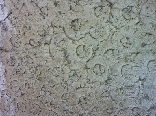 Crépi à l'ancienne