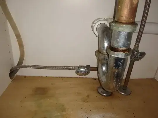 Under the sink