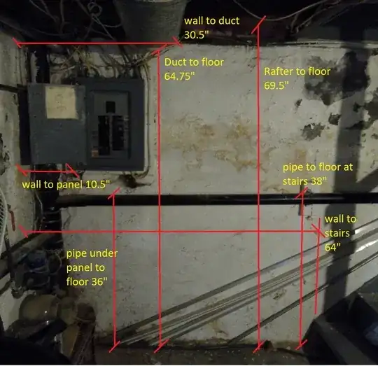 panel wall with dimensions