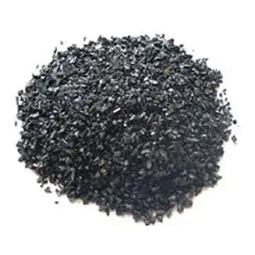 pile of activated carbon