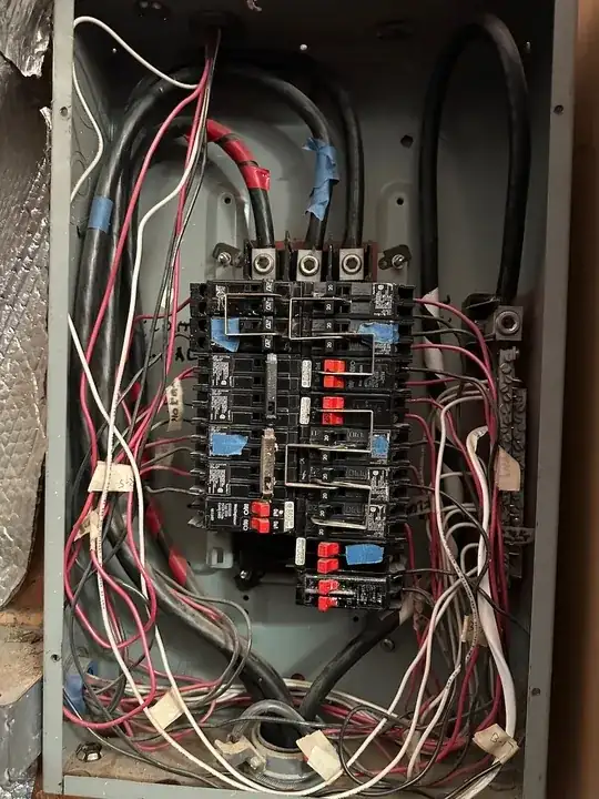 three-phase panel interior