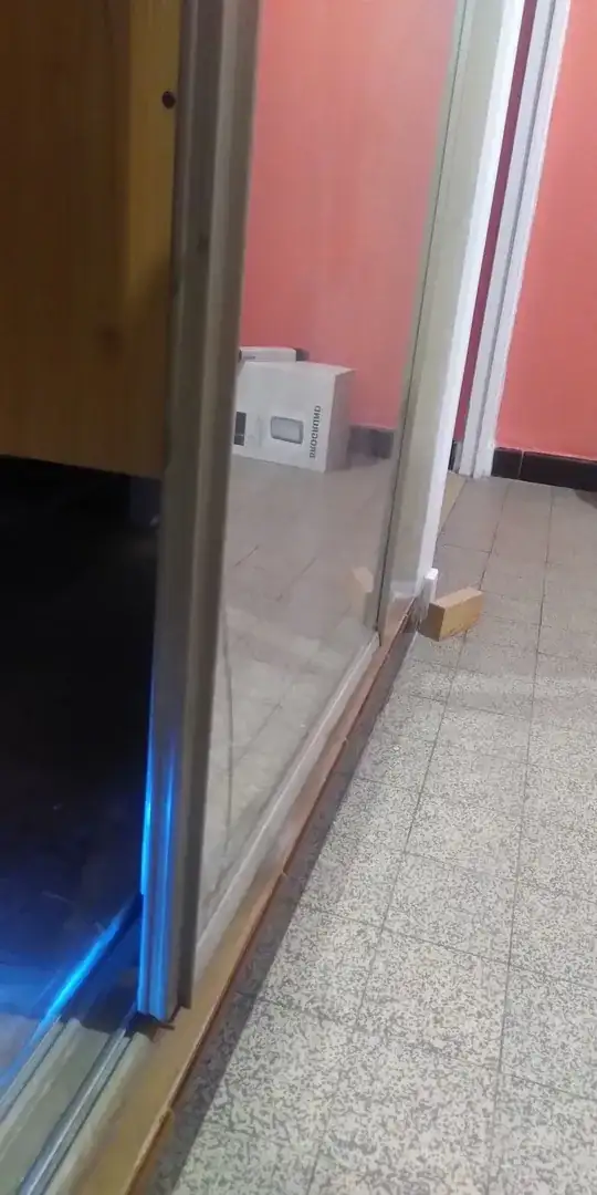 photo of sliding panels