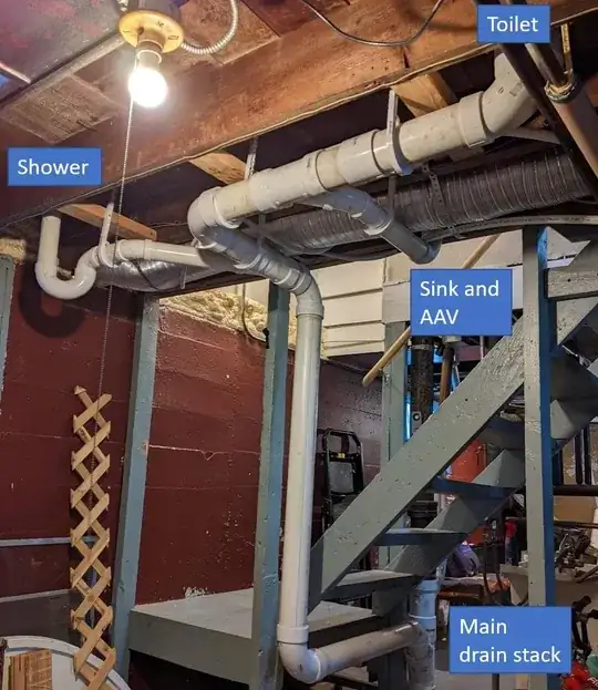 Photo of drain plumbing