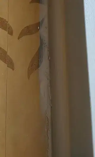 Poor quality sealant
