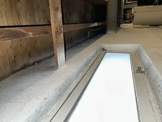 wall parallel to joist, unclear how to insulate above the framed wall