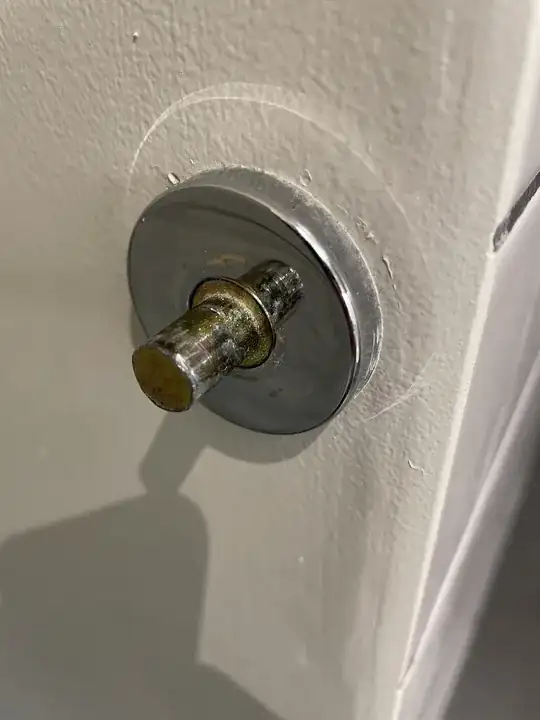 Bit stickin out of the wall