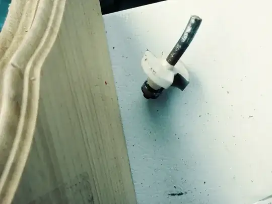 Router bit after launch