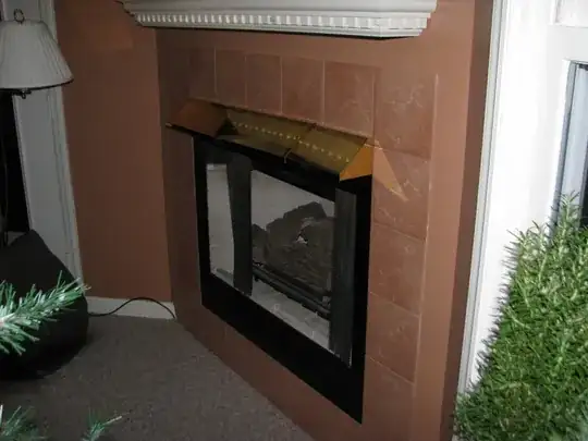 Fireplace with Brass Hood