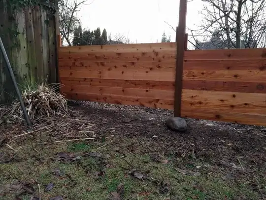 horizontal fence