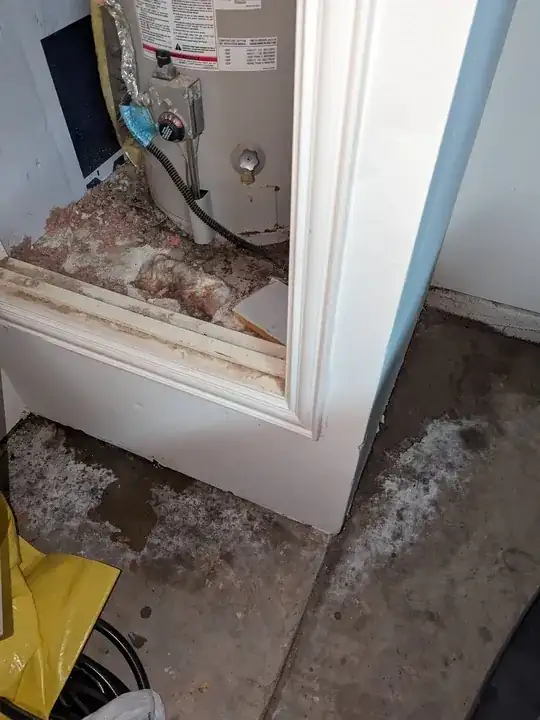 water and white stuff