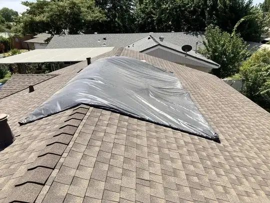 roof tarp