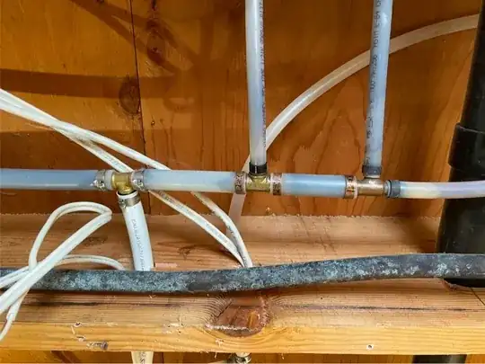 sediment in supply pipes