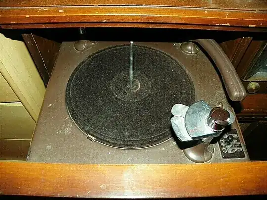 music cabinet - record player