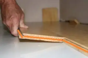 Treating with teak oil (highlighted in orange)