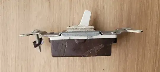 Old switch left side