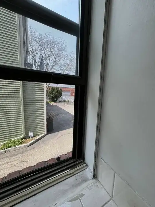 right side of window