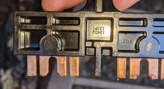 singe marks on the disconnect