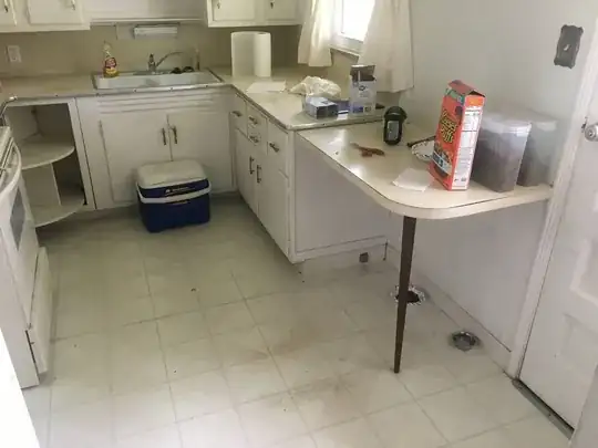 We want it on the right, next to the door