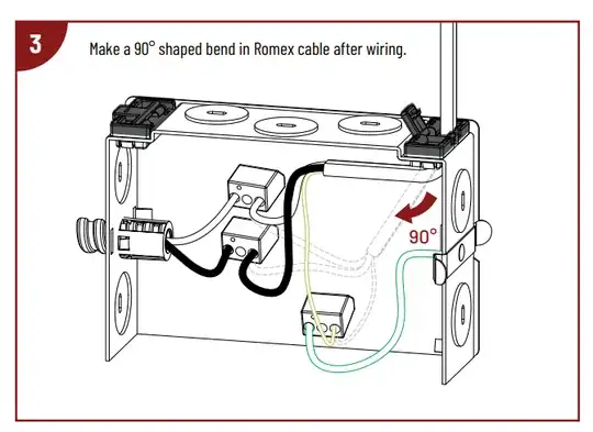 screenshot from the pdf instructions showing what it looks like inside the box