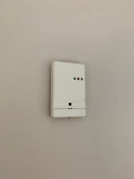 photo of wall mounted device