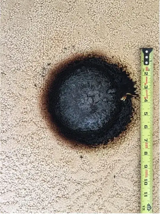 Burned Carpet