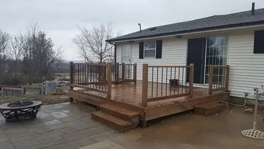 Existing deck 2