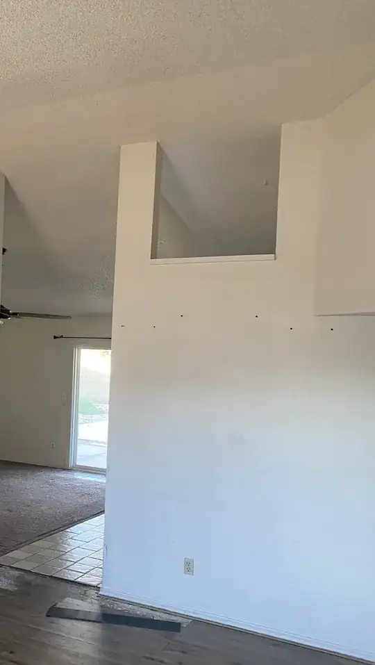 this was fully original wall before anything was done to it