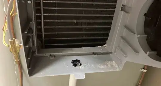 Powder in humidifier