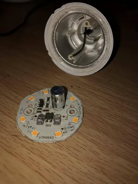 Light bulb internals