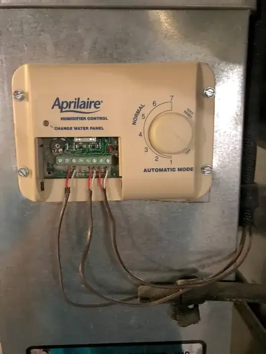 humidistat wiring