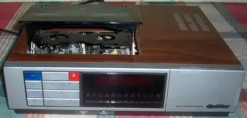 Top loading VCR
