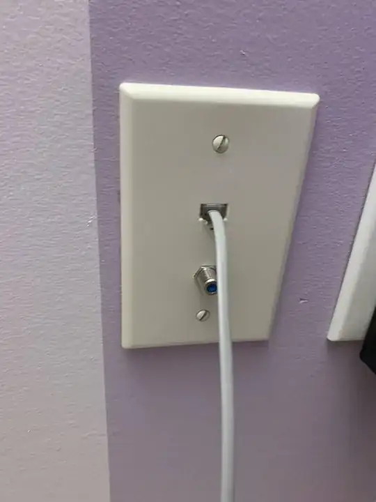 Finished Job, wall plate just enough to cover the whole thing...