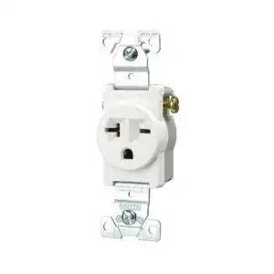 (Photo of a NEMA 6-20 outlet)