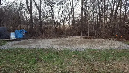 gravel shed foundation