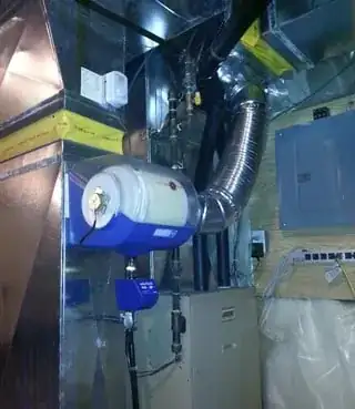 humidifier installed