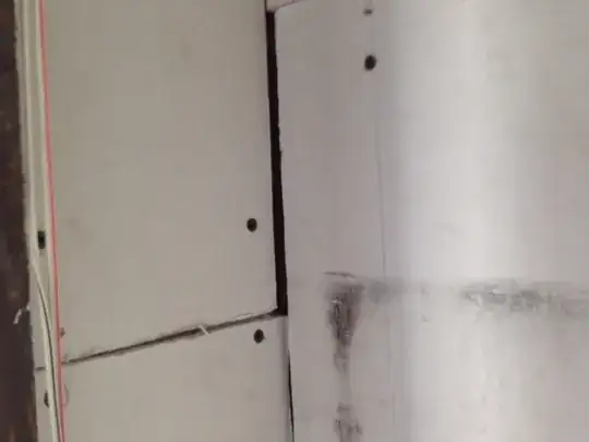 larger gap on another side corner