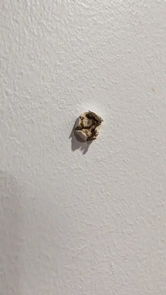 Close-up of popped bubble