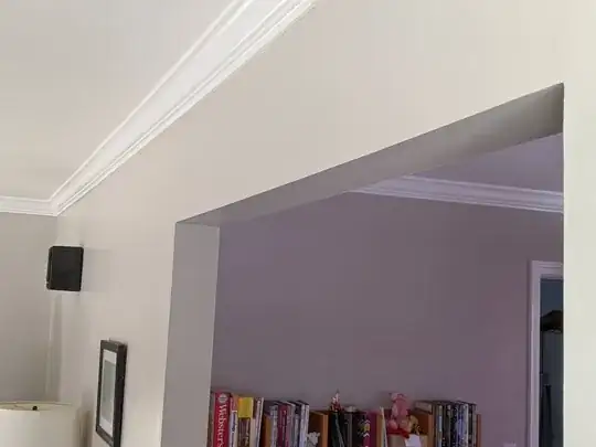 Portal between living/dining rooms