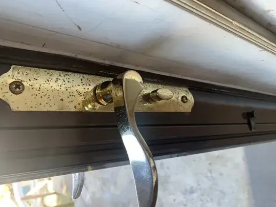 the latch from inside