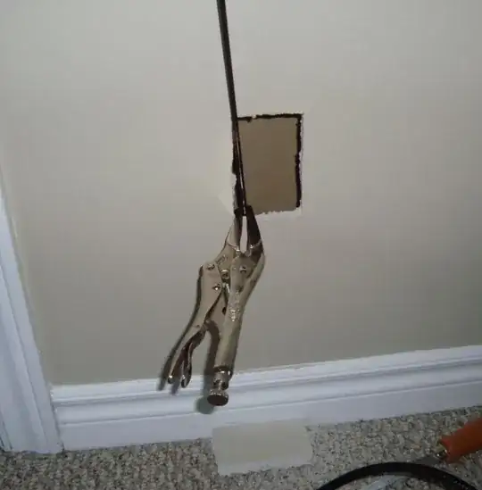 Entry point and hopefully future location of inlet