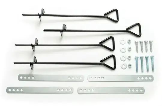 swing set anchor kit