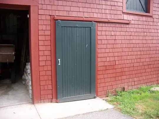 Barn door example