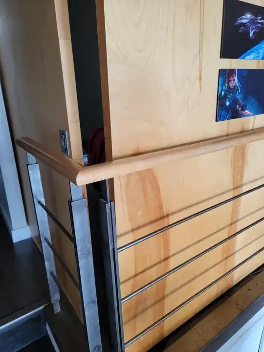 corner doors - cat broke in