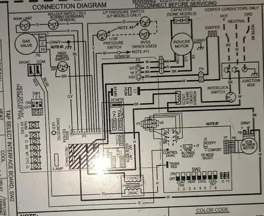 furnace wiring diagram