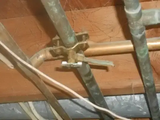 leaky pipe fixture