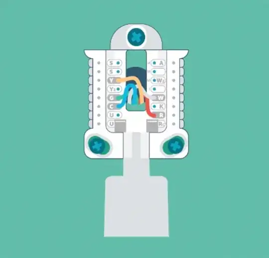 Wiring with smart thermostat