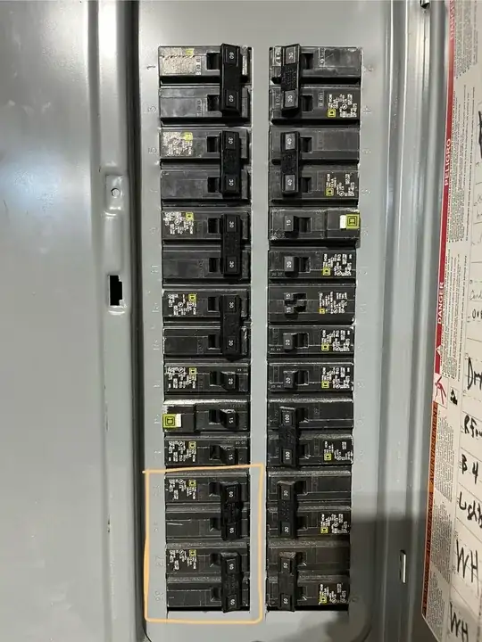 circuit breaker panel