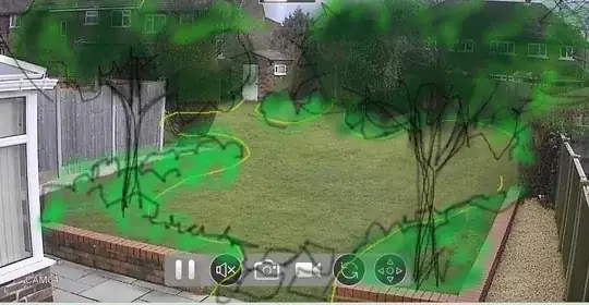 very rough sketch of plant beds and new lawn