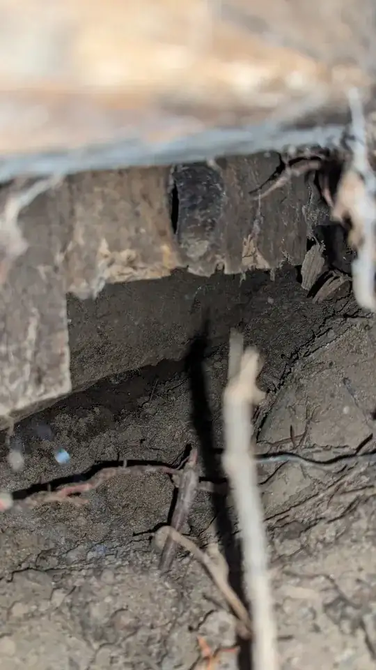 Southern hole, inside view