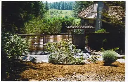 Privacy fence without the cat box feeling